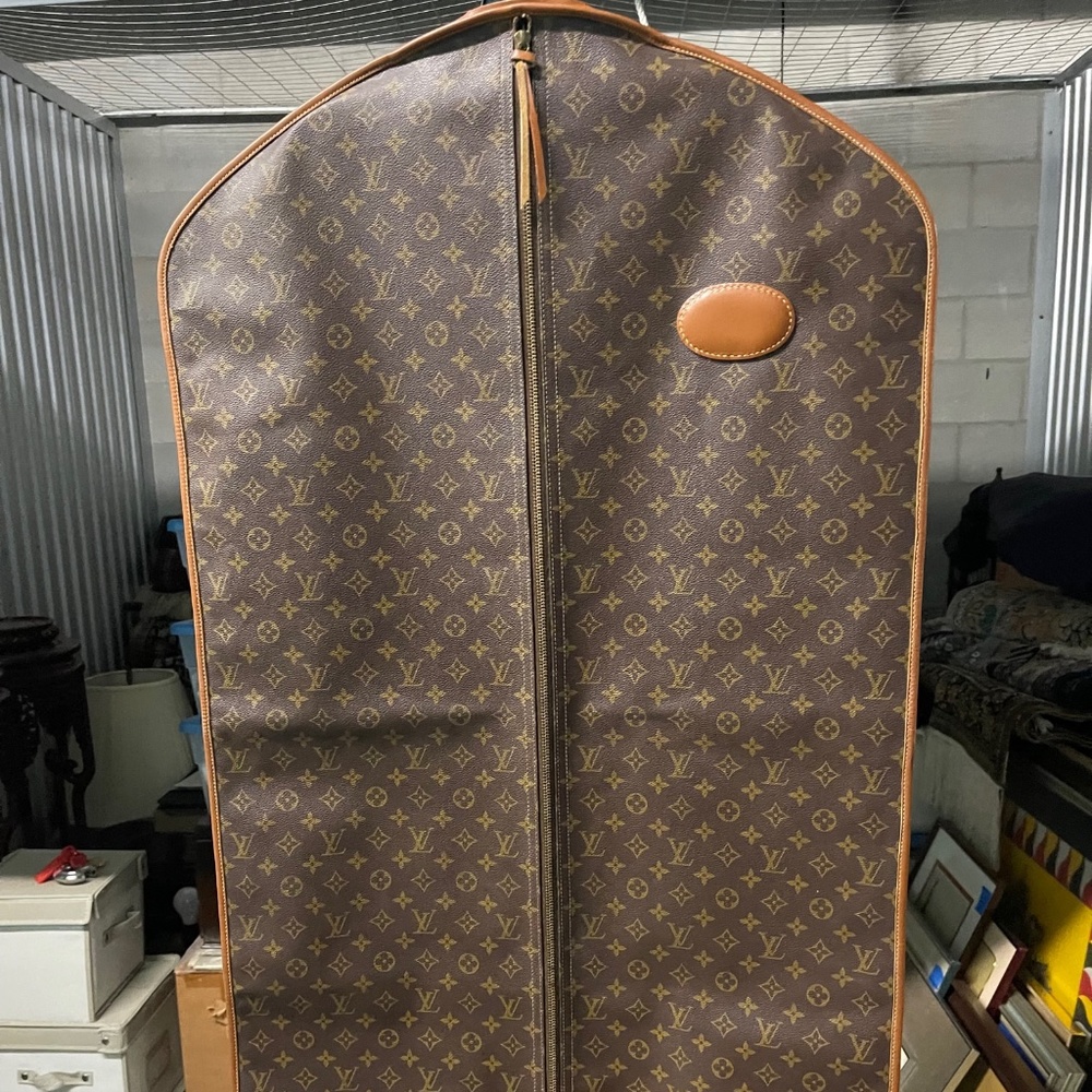 Vintage Louis Vuitton French company Monogram Garment Bag